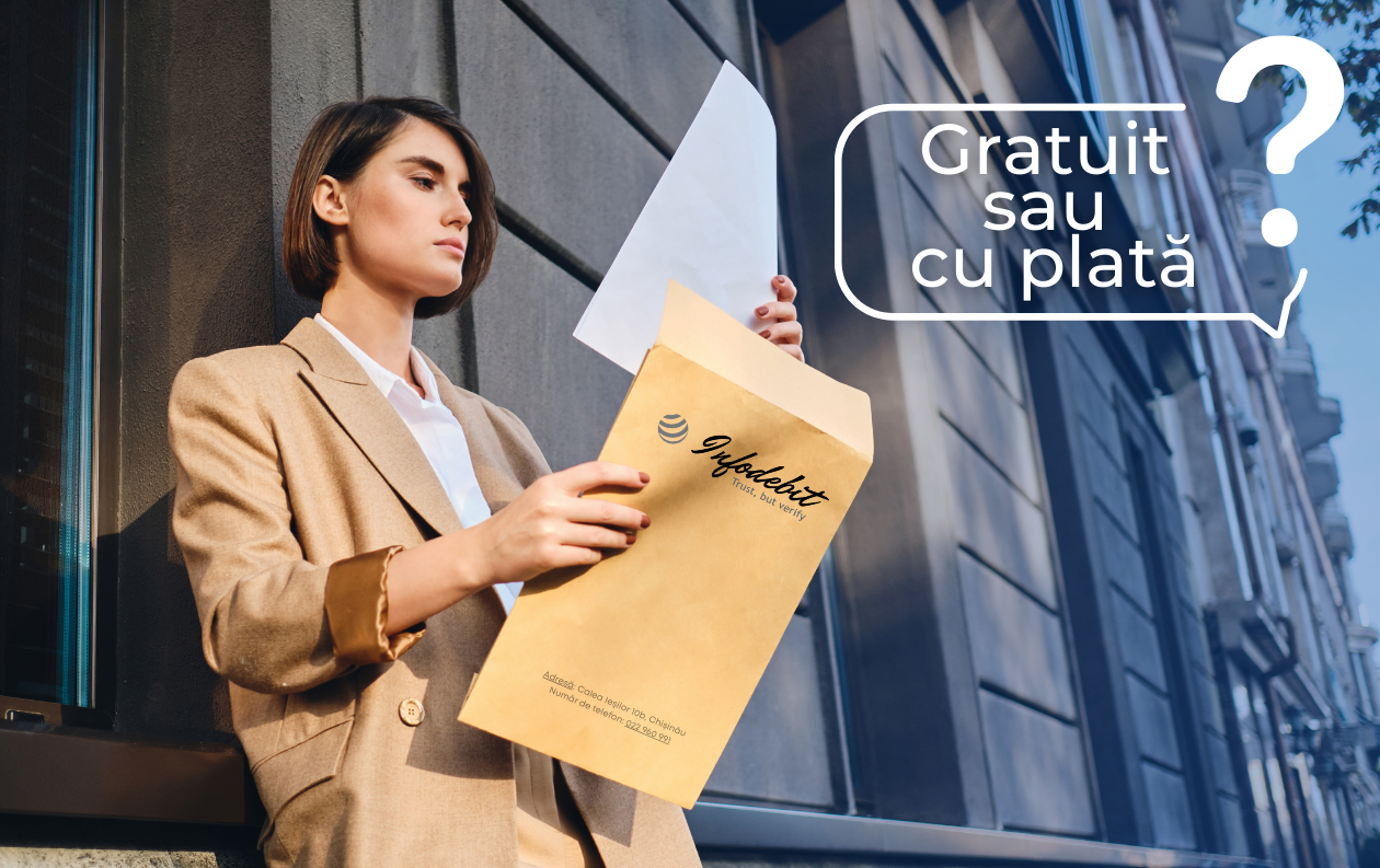 De ce trebuie să plătesc pentru Raportul meu de credit la Infodebit, dacă legea îmi oferă dreptul la un raport gratuit pe an?